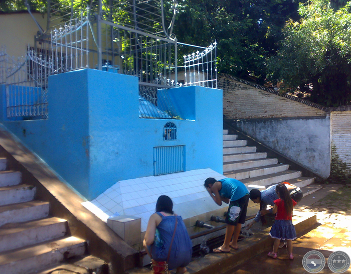 POZO (YKUA) DE LA VIRGEN DE CAACUPÉ (FOTOGRAFÍAS DEL PORTALGUARANI.COM)